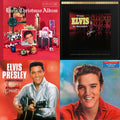 Elvis Presley - Elvis' Christmas Album & From Elvis In Memphis (2LP/180G/45RPM Supervinyl Ultradisc One-Step/Original Masters/Limited) & Christmas Classics & Gospel Greats (Ams Exclusive) (Snowy White LP Vinyl) & For LP Fans Only (Translucent Blue