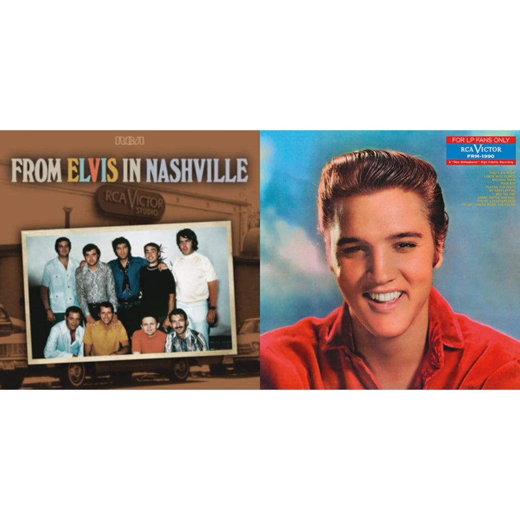 From Elvis In Nashville (2LP) & For LP Fans Only (Translucent Blue Vinyl/180G)
