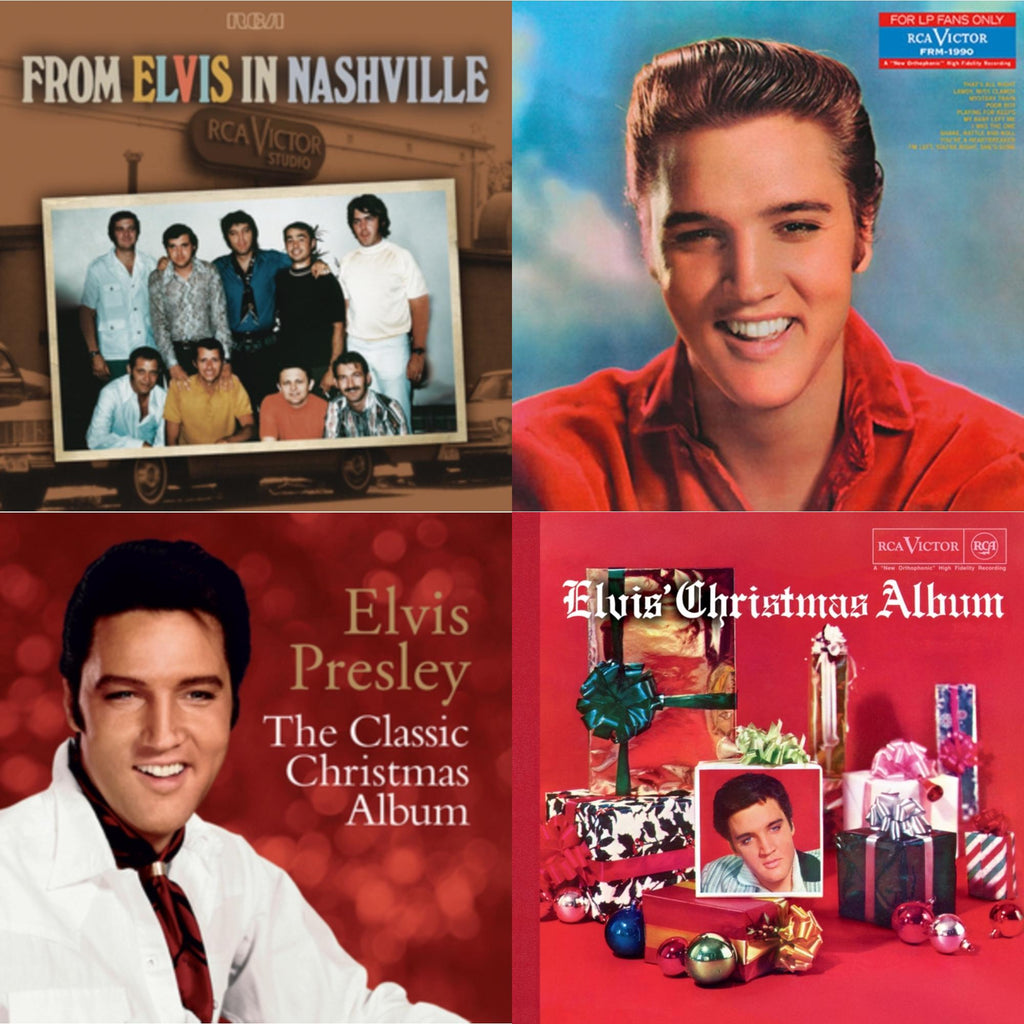 From Elvis In Nashville (2LP) & Classic Christmas Album & Elvis' Christmas Album & For LP Fans Only (Translucent Blue Vinyl/180G)