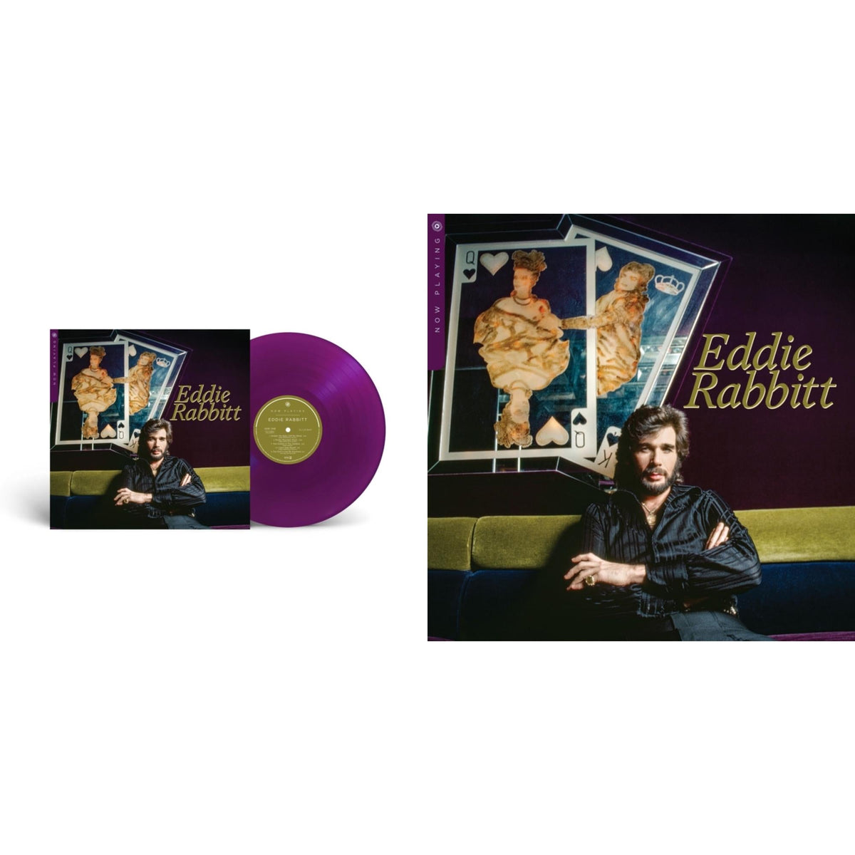 Eddie Rabbitt - Now Playing (Grape LP Vinyl) & Now Playing