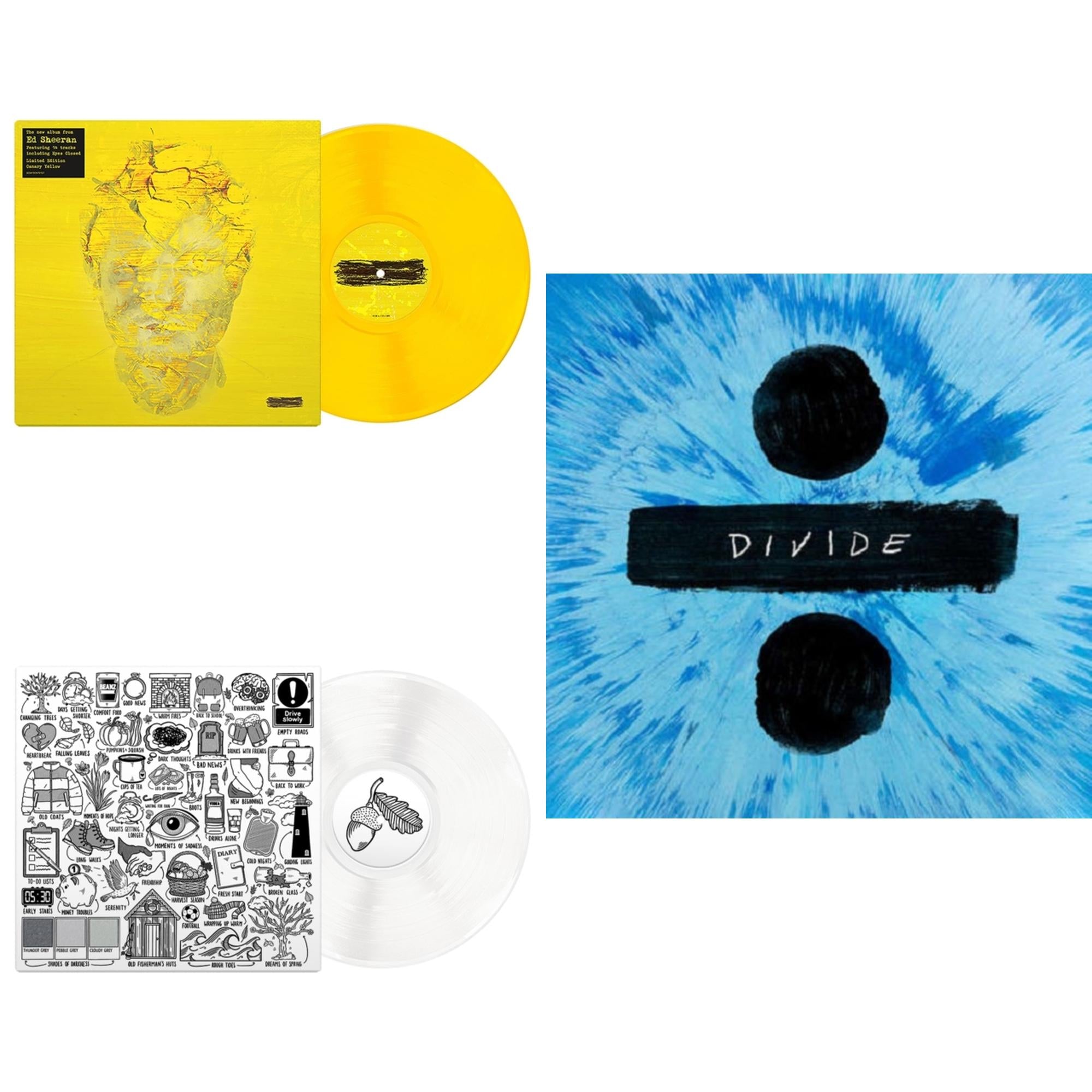 Divide (2LP/45 RPM/180G/Dl Card) & - (Subtract) (Yellow LP Vinyl) & Autumn Variations (White LP Vinyl)