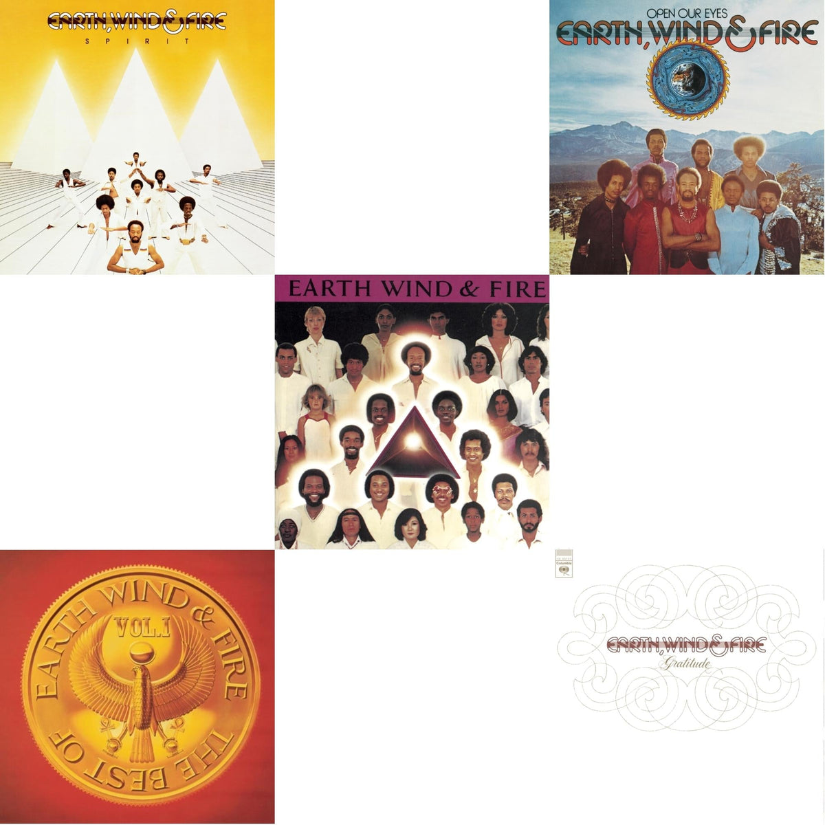Best Of Vol.1 & Faces & Open Our Eyes & Spirit & Gratitude