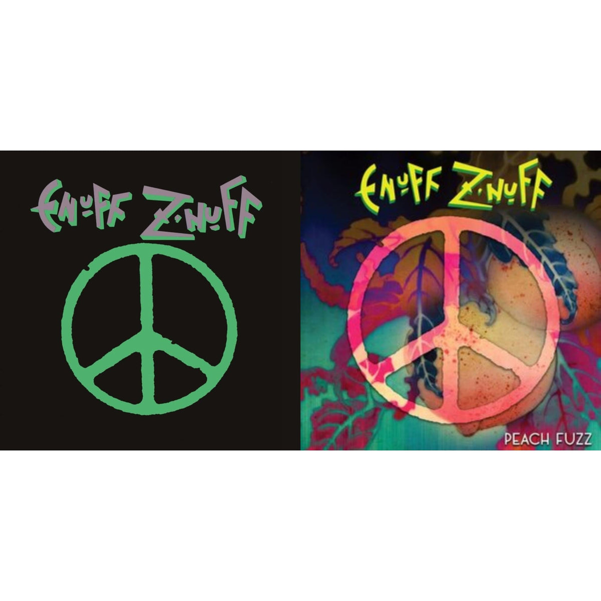 Enuff Z'nuff (180G/Green LP Vinyl/Limited Edition) & Peach Fuzz (Peach LP Vinyl)