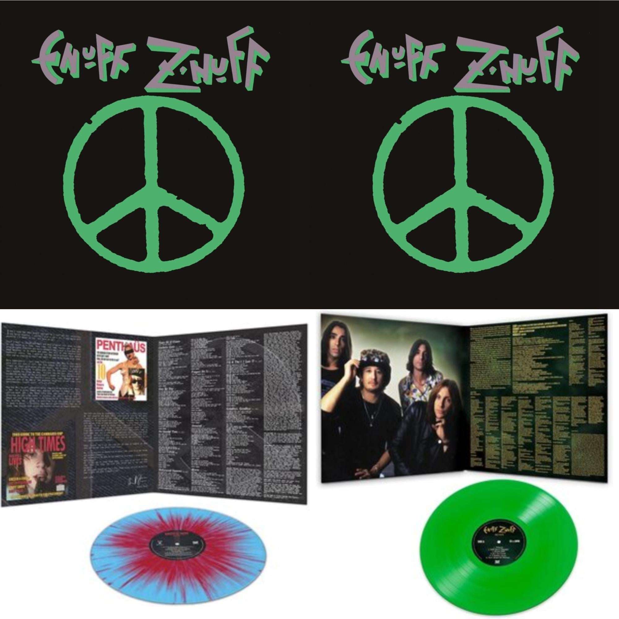 Enuff Z'nuff (180G/Purple LP Vinyl/Limited Edition) & Enuff Z'nuff (180G/Green LP Vinyl/Limited Edition) & 1985 (Blue & Red Starburst LP Vinyl) & Seven (Green LP Vinyl/Reissue)