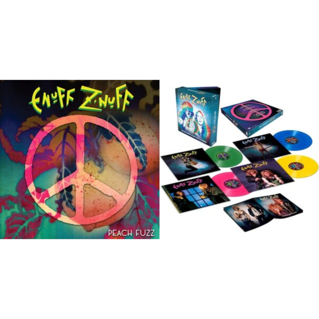 Enuff Z'nuff - Peach Fuzz (Peach LP Vinyl) & Rarities & Demos (4LP/Colored Vinyl)