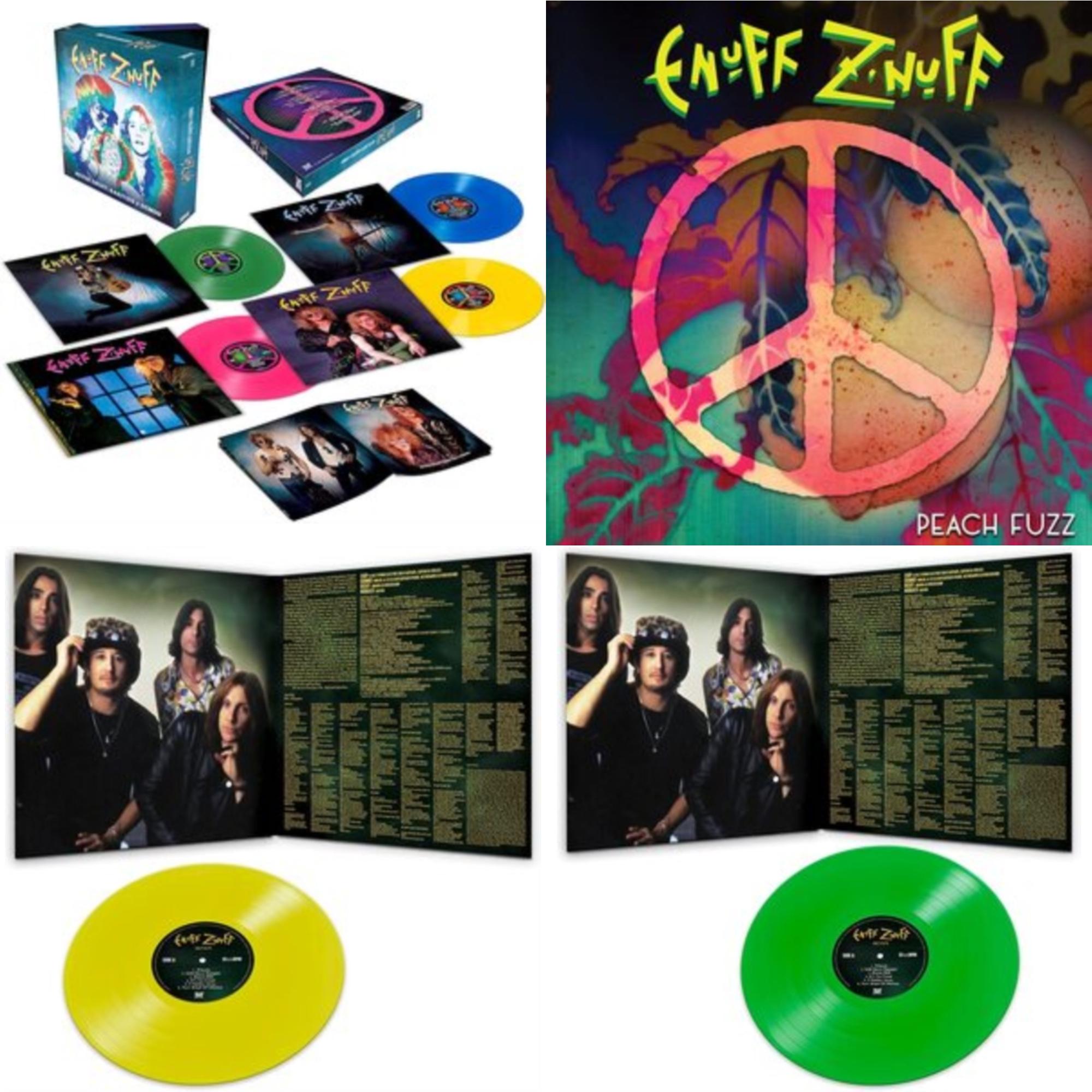 Peach Fuzz (Peach LP Vinyl) & Seven (Green LP Vinyl/Reissue) & Rarities & Demos (4LP/Colored Vinyl) & Seven (Yellow LP Vinyl/Reissue)