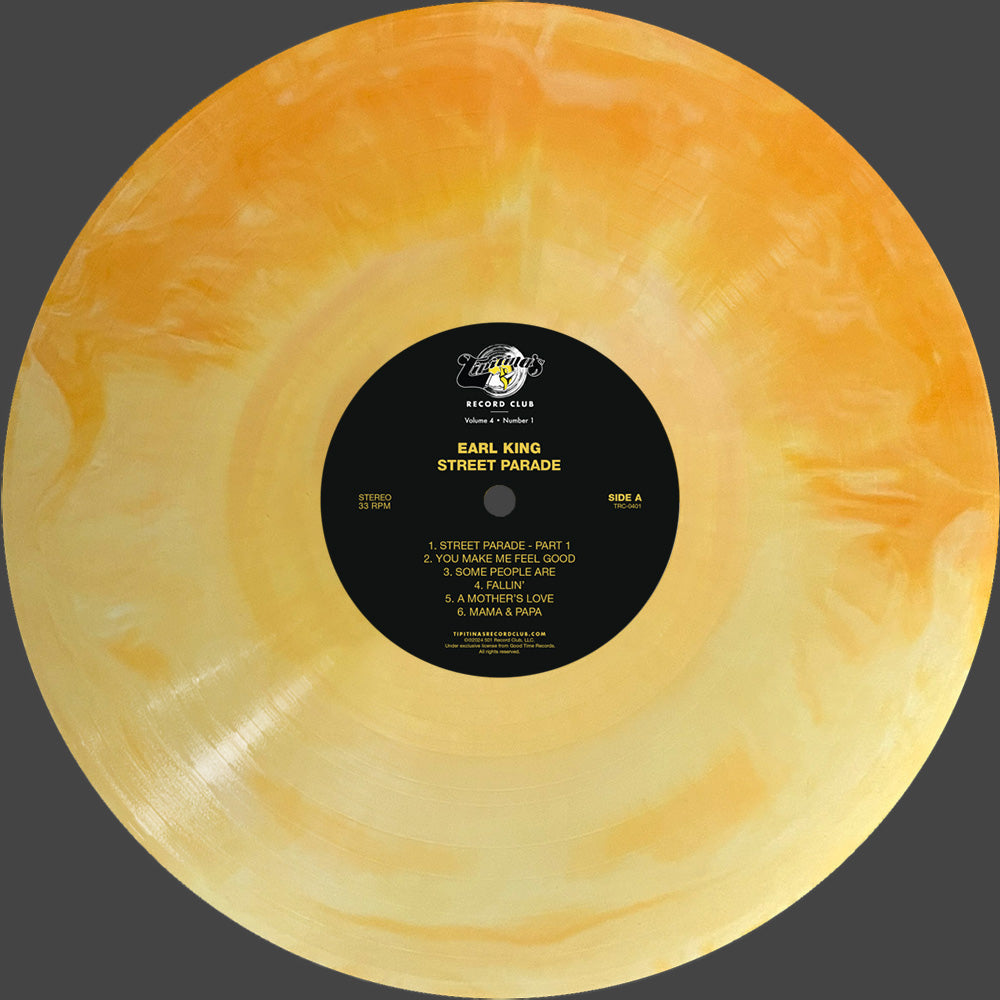 Earl King – Street Parade (Orange Burst LP Vinyl) Vinyl Record