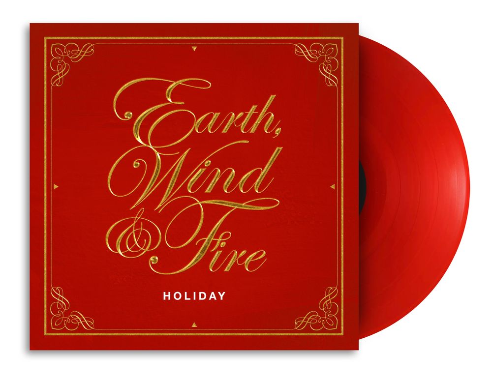 Earth, Wind & Fire – Holiday (Translucent Ruby LP Vinyl) Vinyl Record