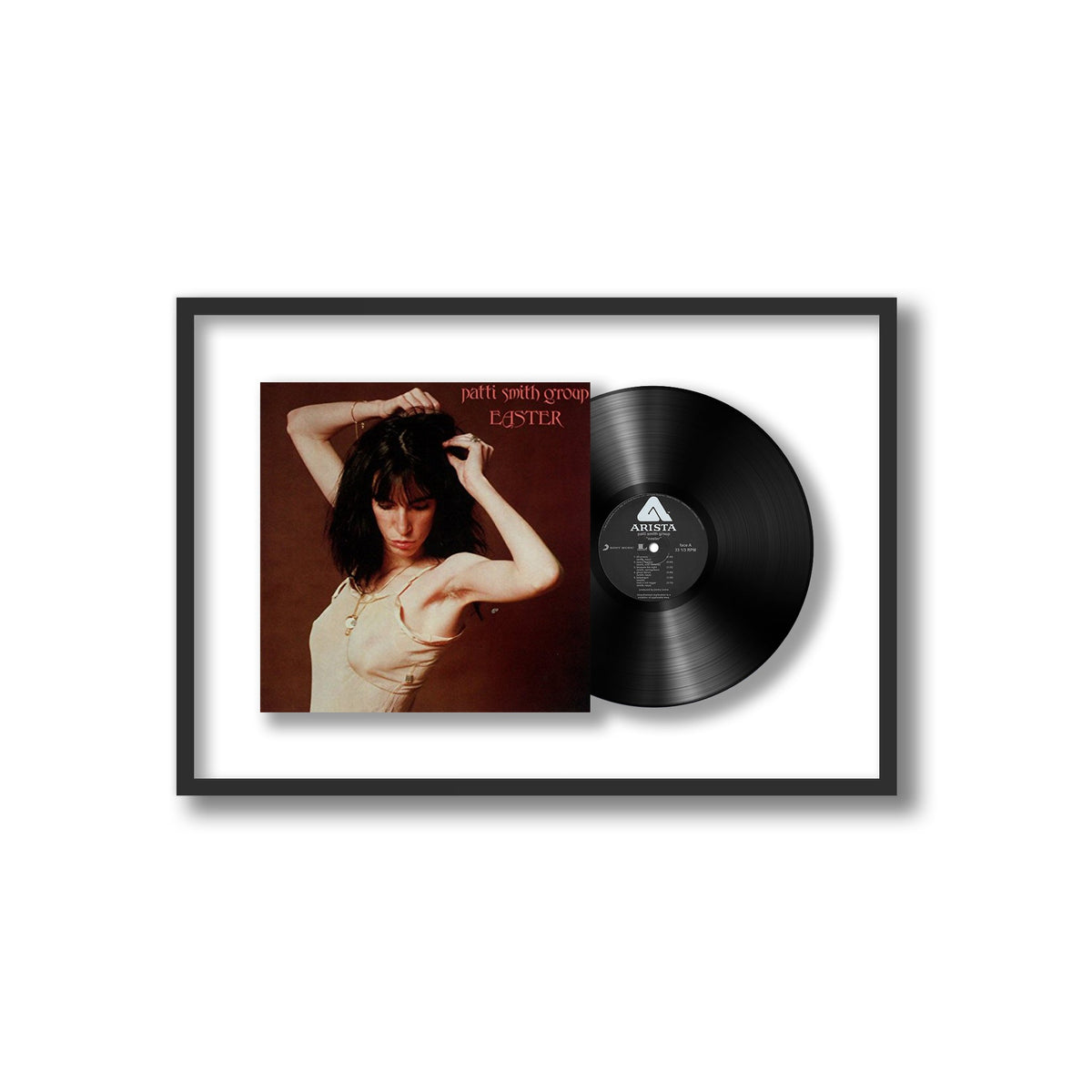 Patti Smith Group -  Easter - Framed Vinyl Record