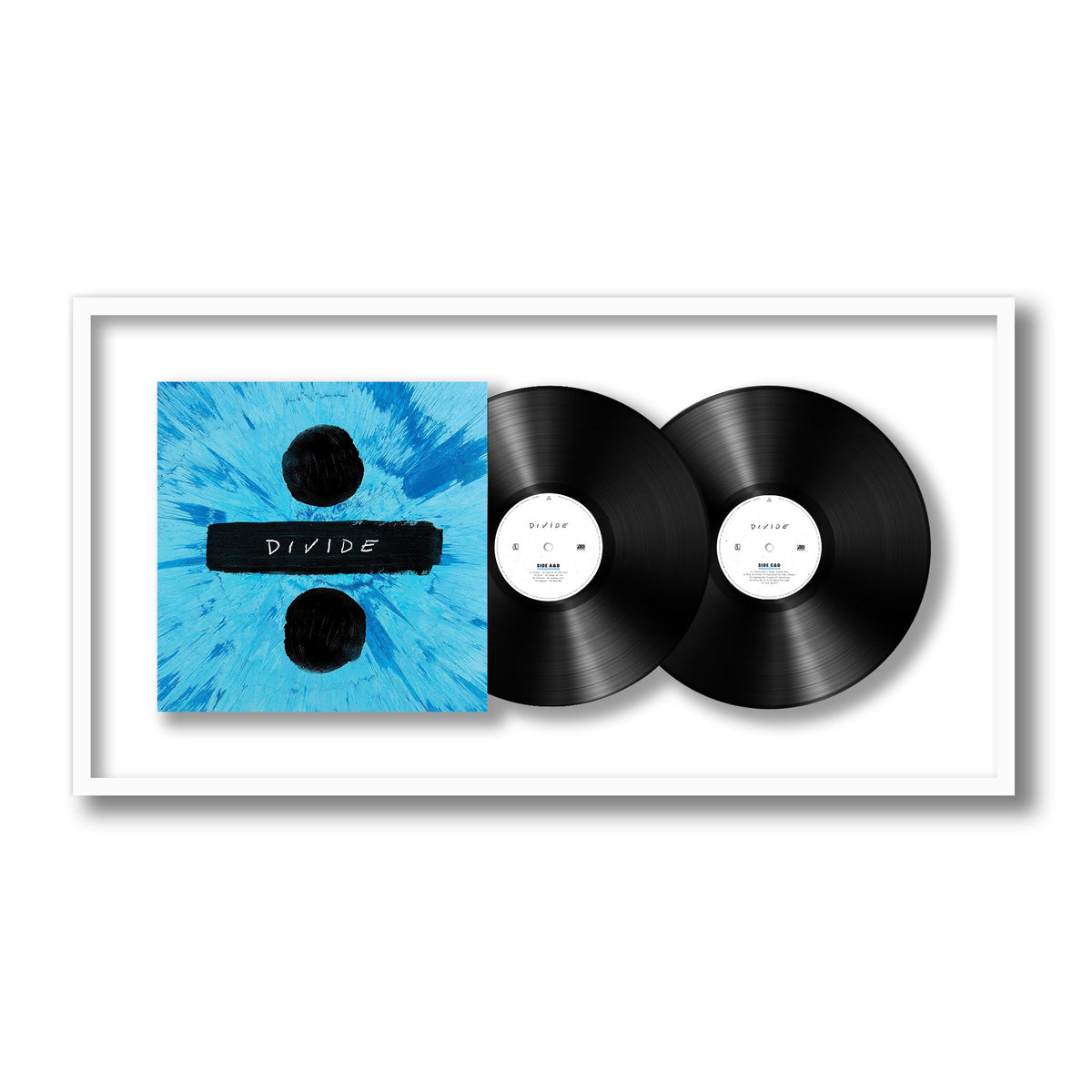 Ed Sheeran - Divide - Framed Vinyl Record