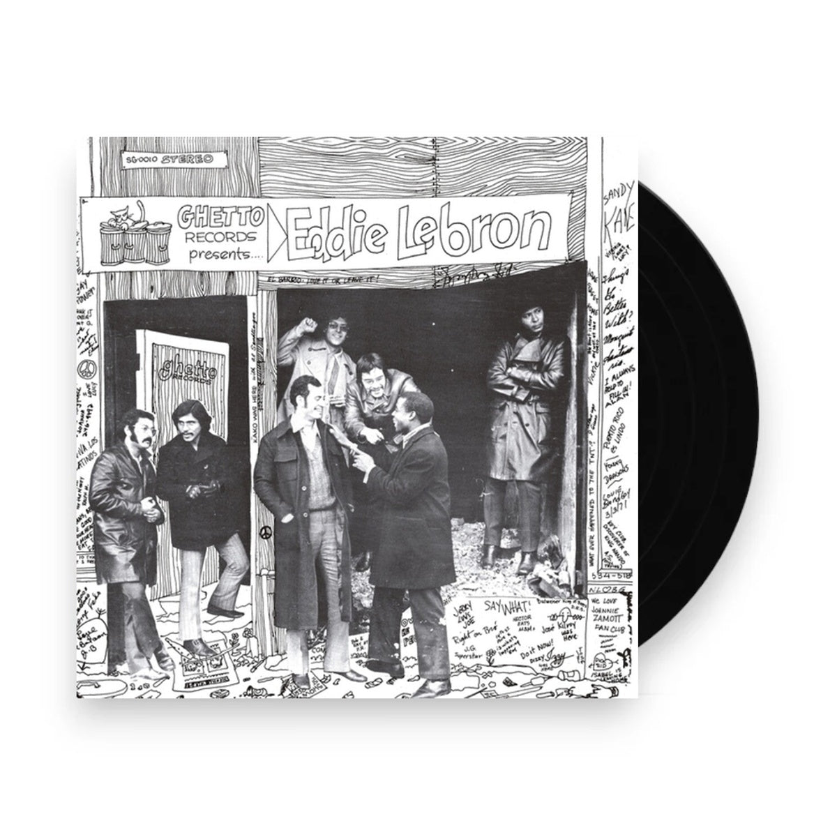 Eddie Lebron – Ghetto Records Presents (LP Vinyl) Vinyl Record