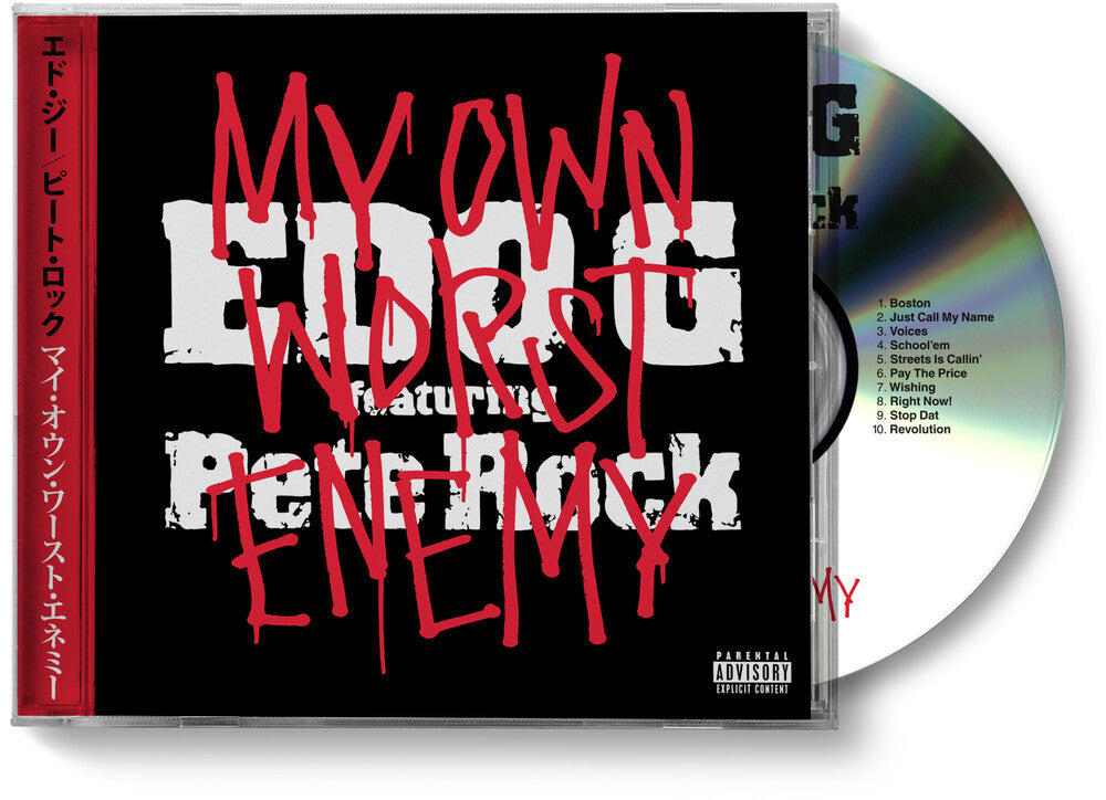 Edo G. ( Pete Rock ) – My Own Worst Enemy (With Booklet, Coll, Phot, Remastered CD) Music CD
