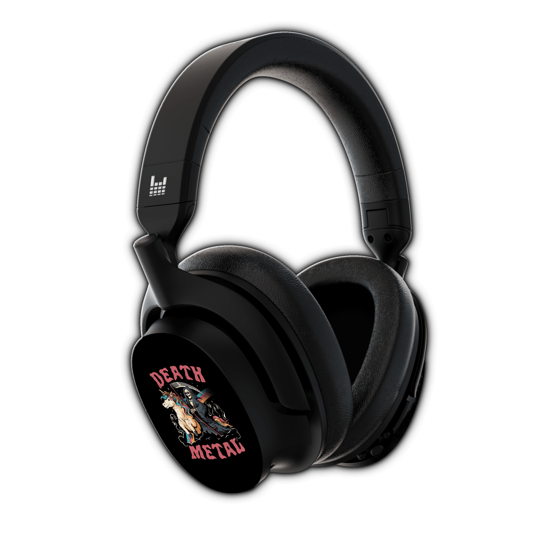 Death Metal By @Eduely Studio Limited Edition Heavys Headphone Shells & Headphone Bundle