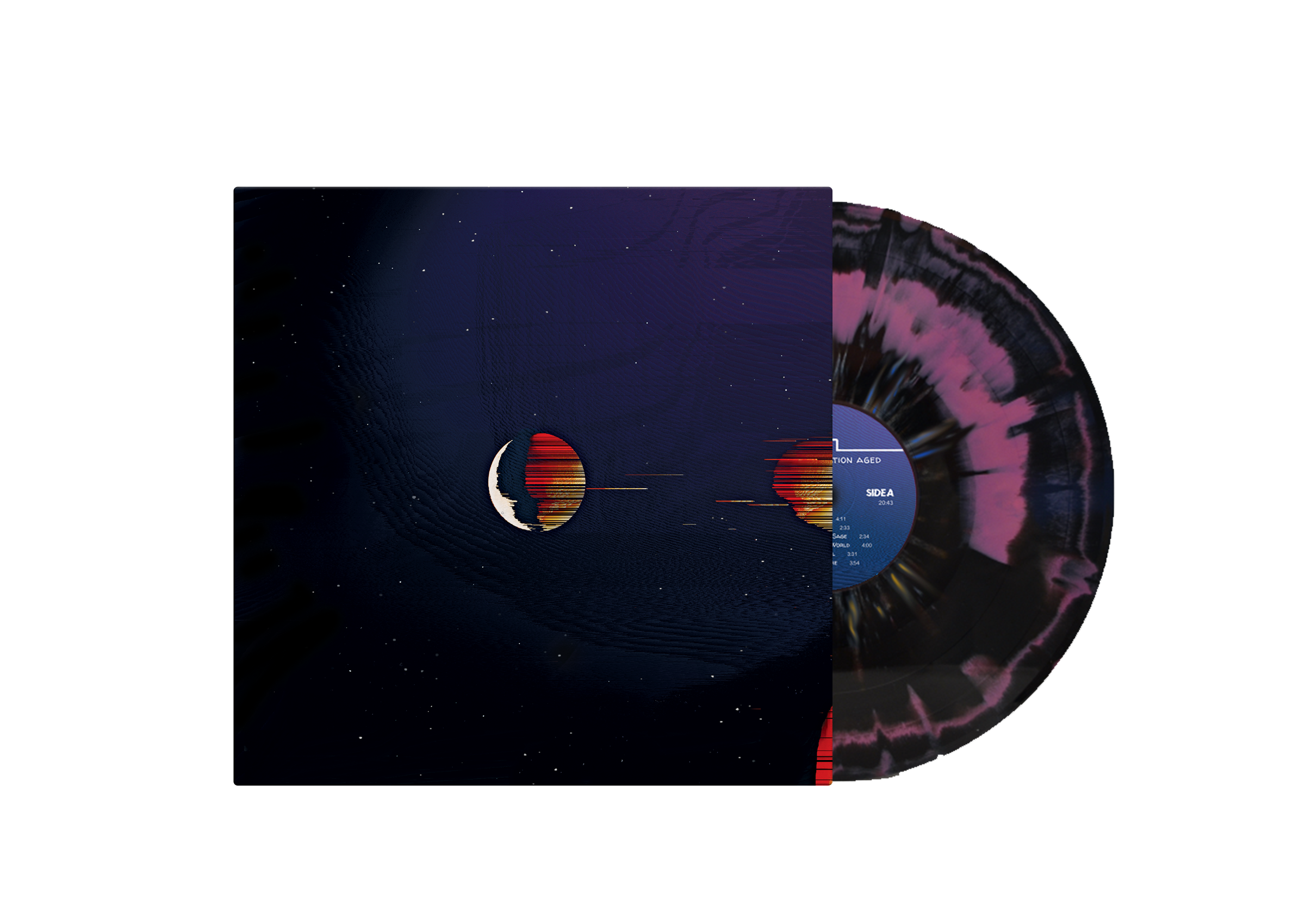 Miss Information Aged - Dark Matter Splatter LP Vinyl Record