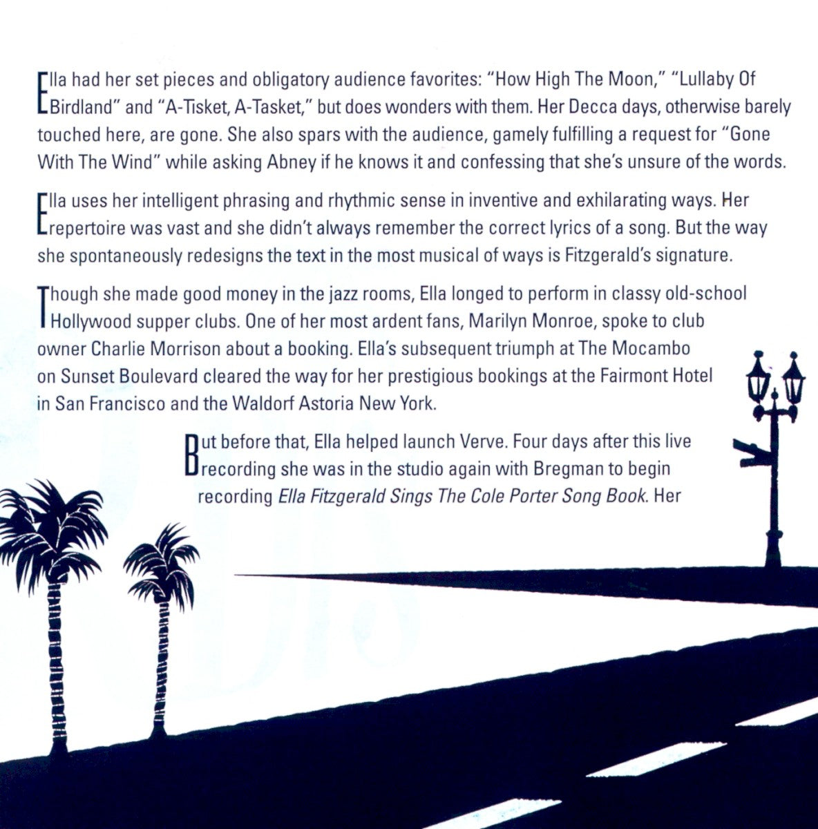 Ella Fitzgerald – Ella At Zardi's Music CD