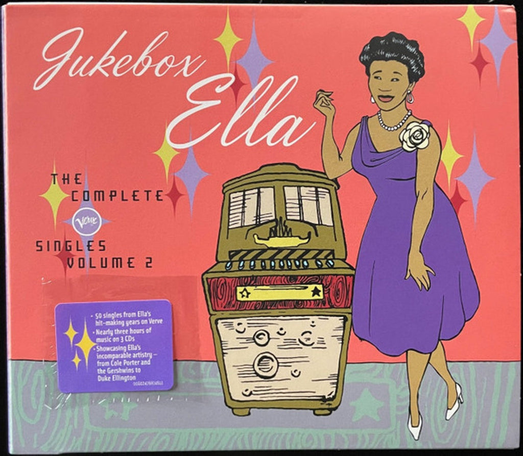 Ella Fitzgerald – Jukebox Ella: The Complete Verve Singles 2 (3-CD) Music CD