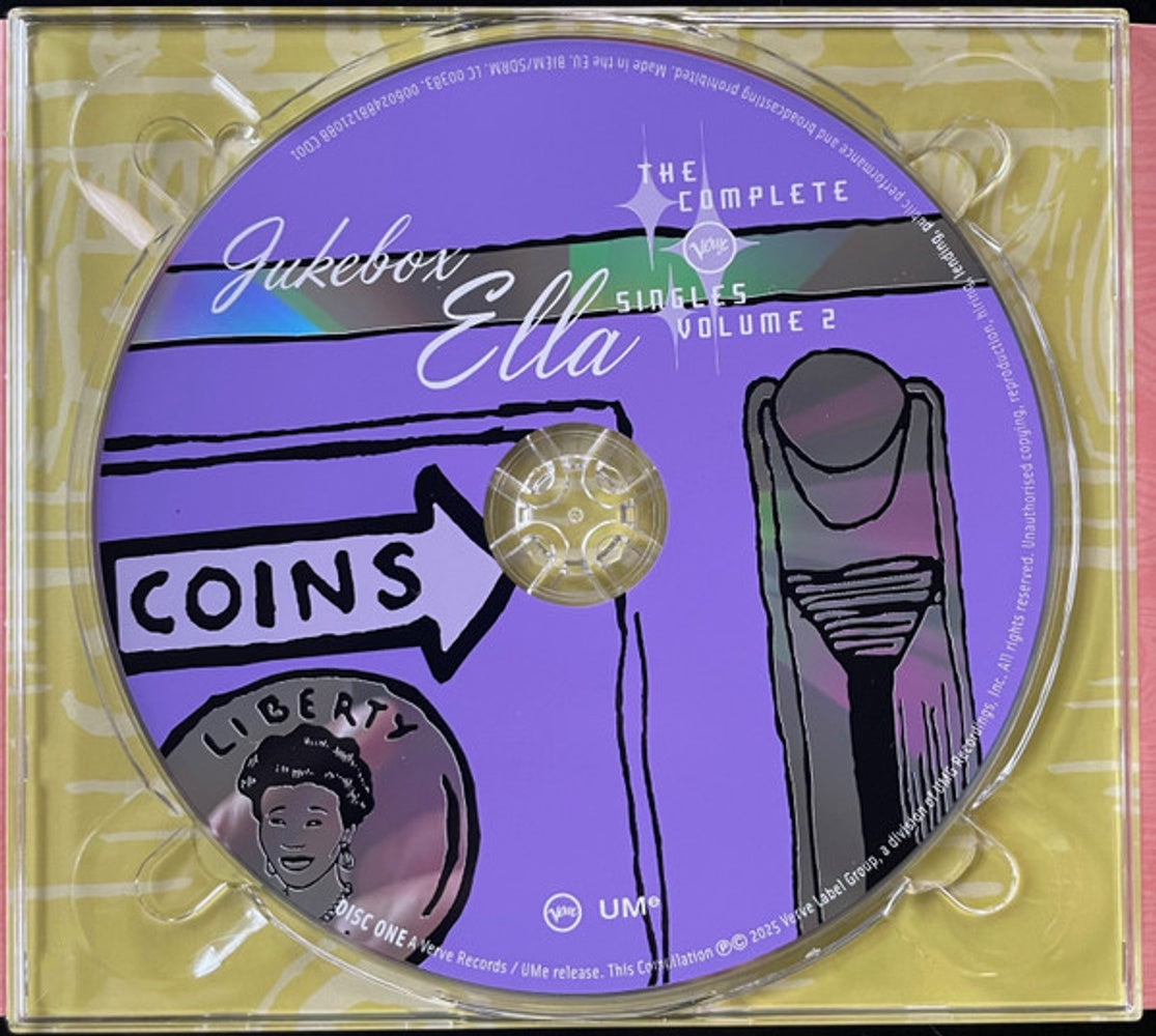 Ella Fitzgerald – Jukebox Ella: The Complete Verve Singles 2 (3-CD) Music CD