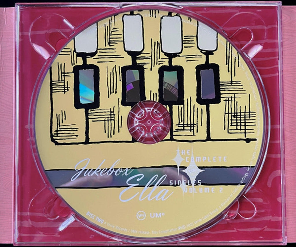 Ella Fitzgerald – Jukebox Ella: The Complete Verve Singles 2 (3-CD) Music CD