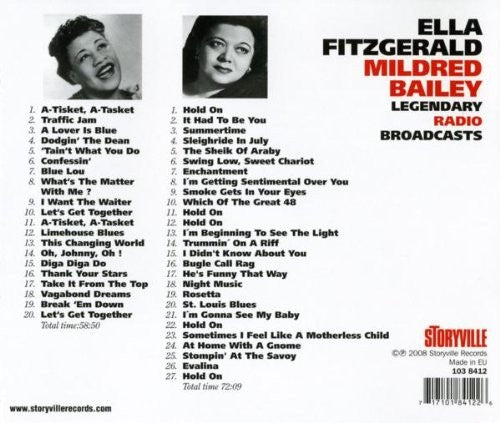 Ella Fitzgerald – Legendary Radio Broadcasts (2-CD) Music CD