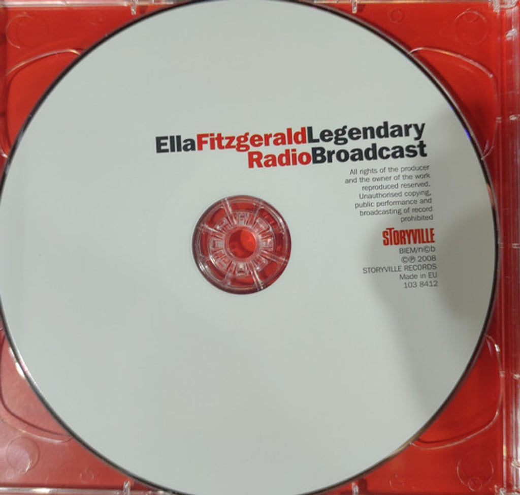 Ella Fitzgerald – Legendary Radio Broadcasts (2-CD) Music CD