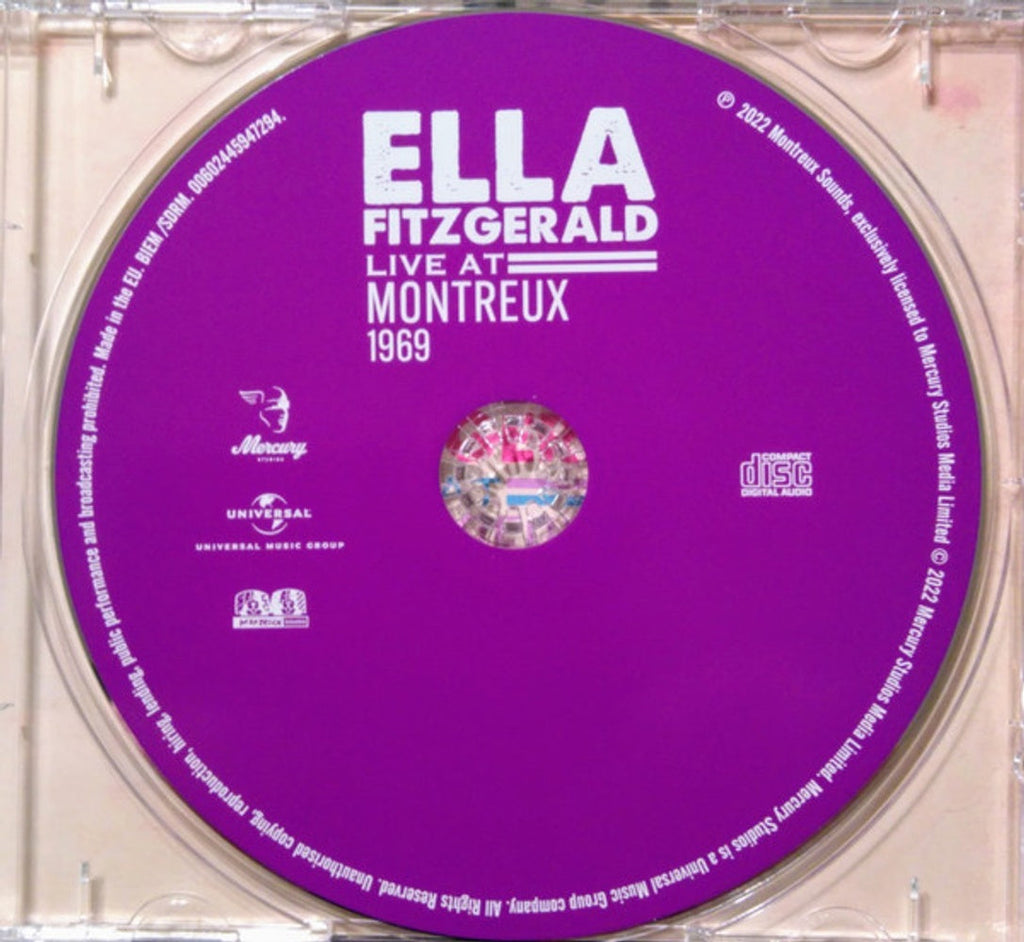 Ella Fitzgerald – Live At Montreux 1969 Music CD