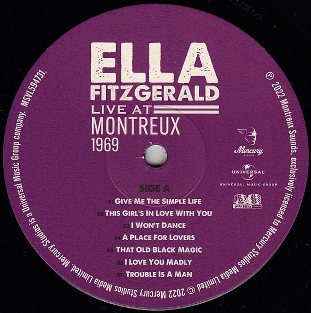 Ella Fitzgerald – Live At Montreux 1969 (LP Vinyl) Vinyl Record