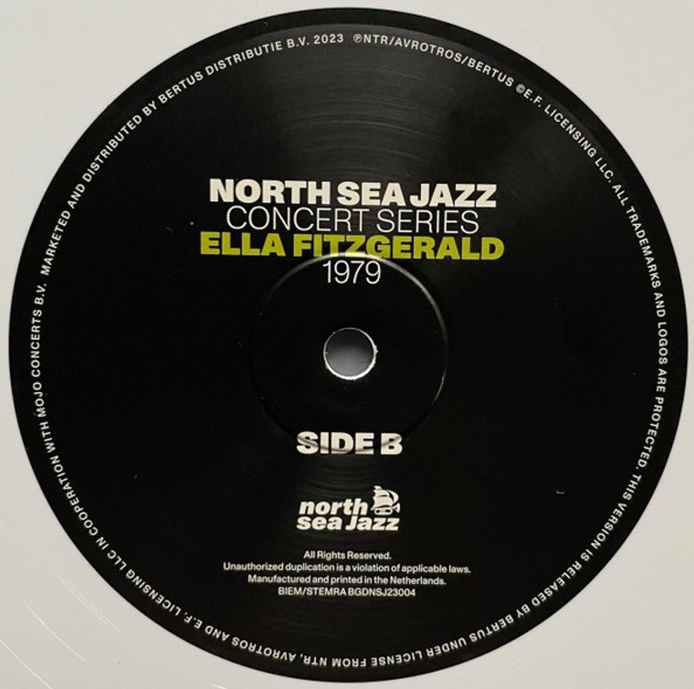 Ella Fitzgerald – North Sea Jazz Concert Series, 1979 (LP Vinyl) Vinyl Record