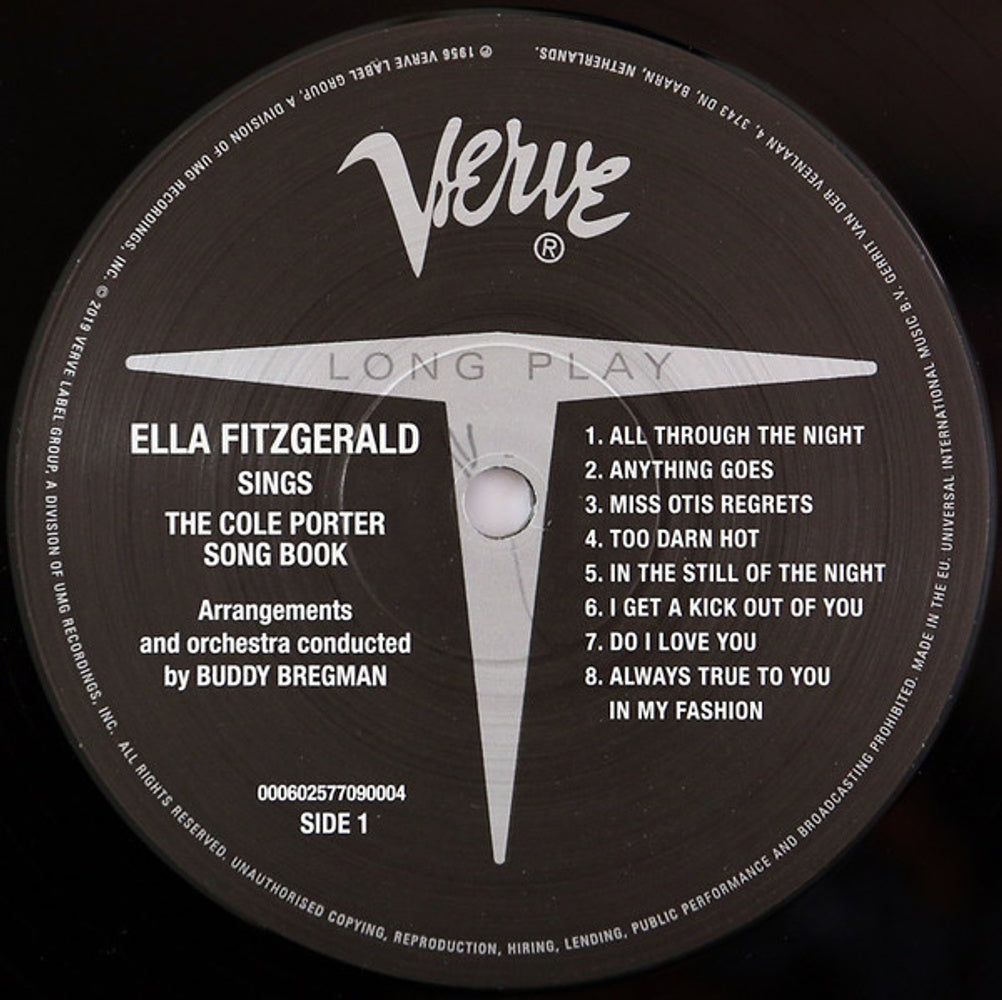 Ella Fitzgerald – Sings The Cole Porter Songbook (2-LP Vinyl) Vinyl Record