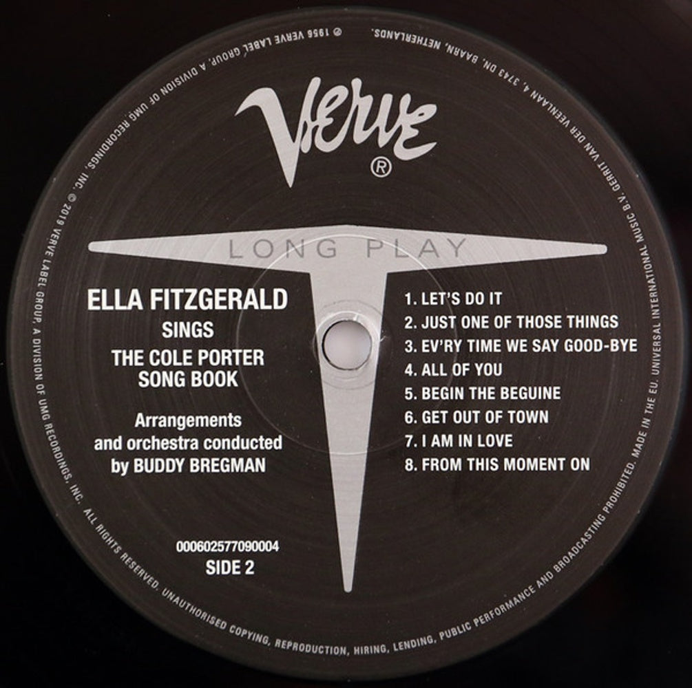 Ella Fitzgerald – Sings The Cole Porter Songbook (2-LP Vinyl) Vinyl Record