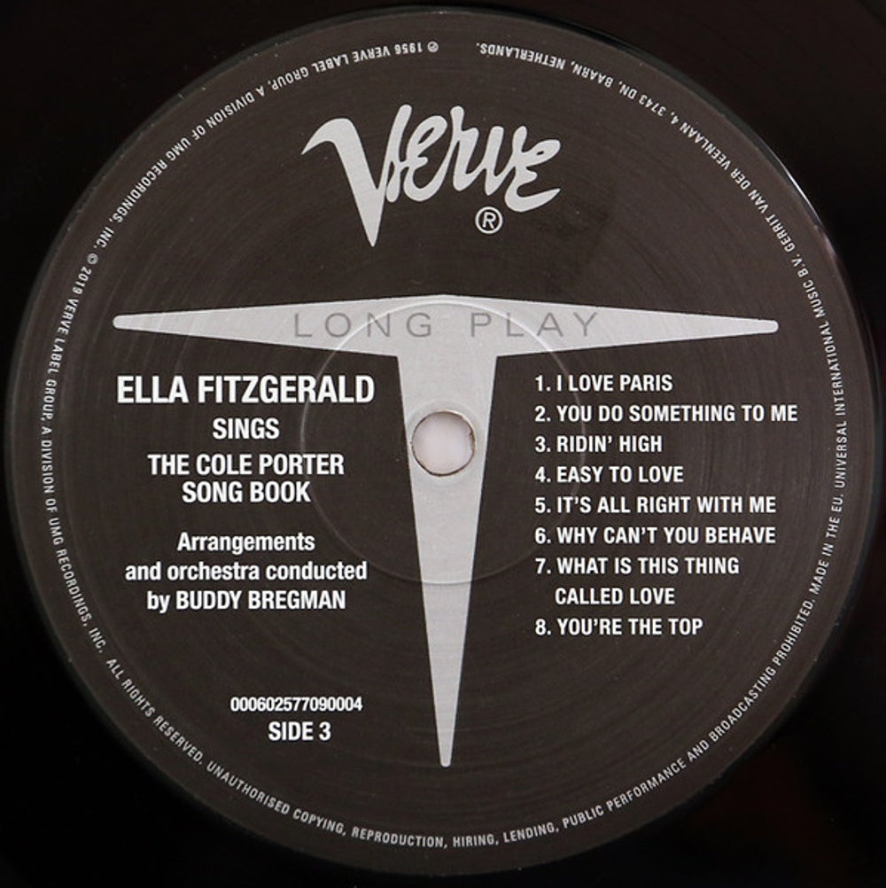 Ella Fitzgerald – Sings The Cole Porter Songbook (2-LP Vinyl) Vinyl Record