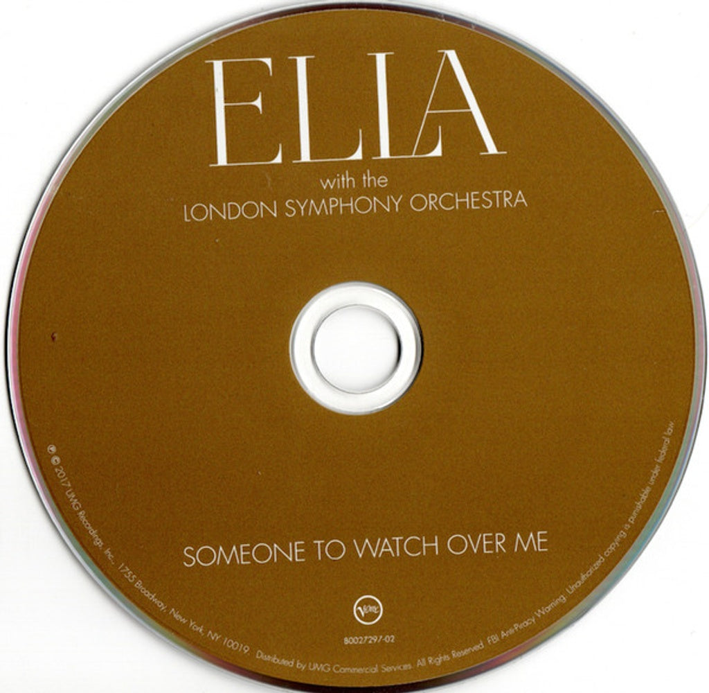 Ella Fitzgerald – Someone To Watch Over Me Music CD