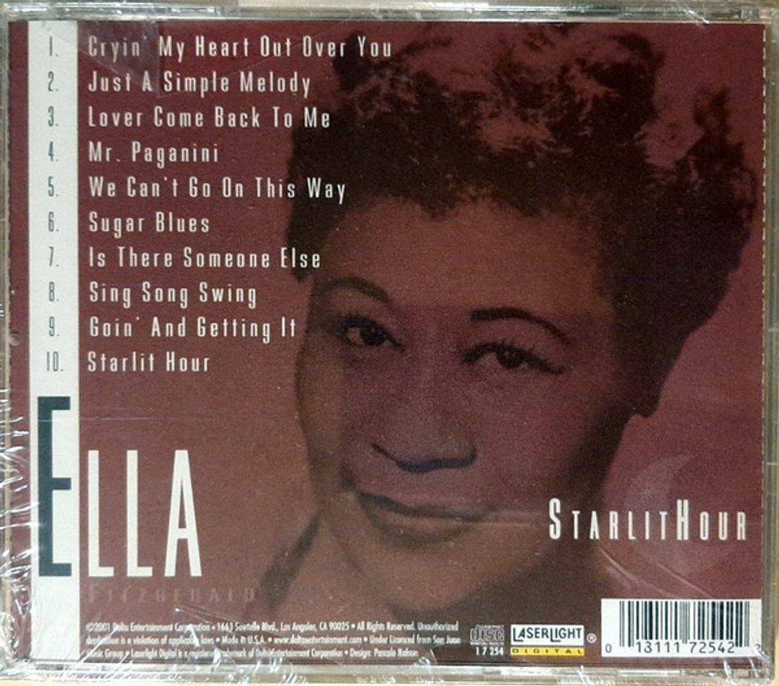 Ella Fitzgerald – Starlit Hour Music CD