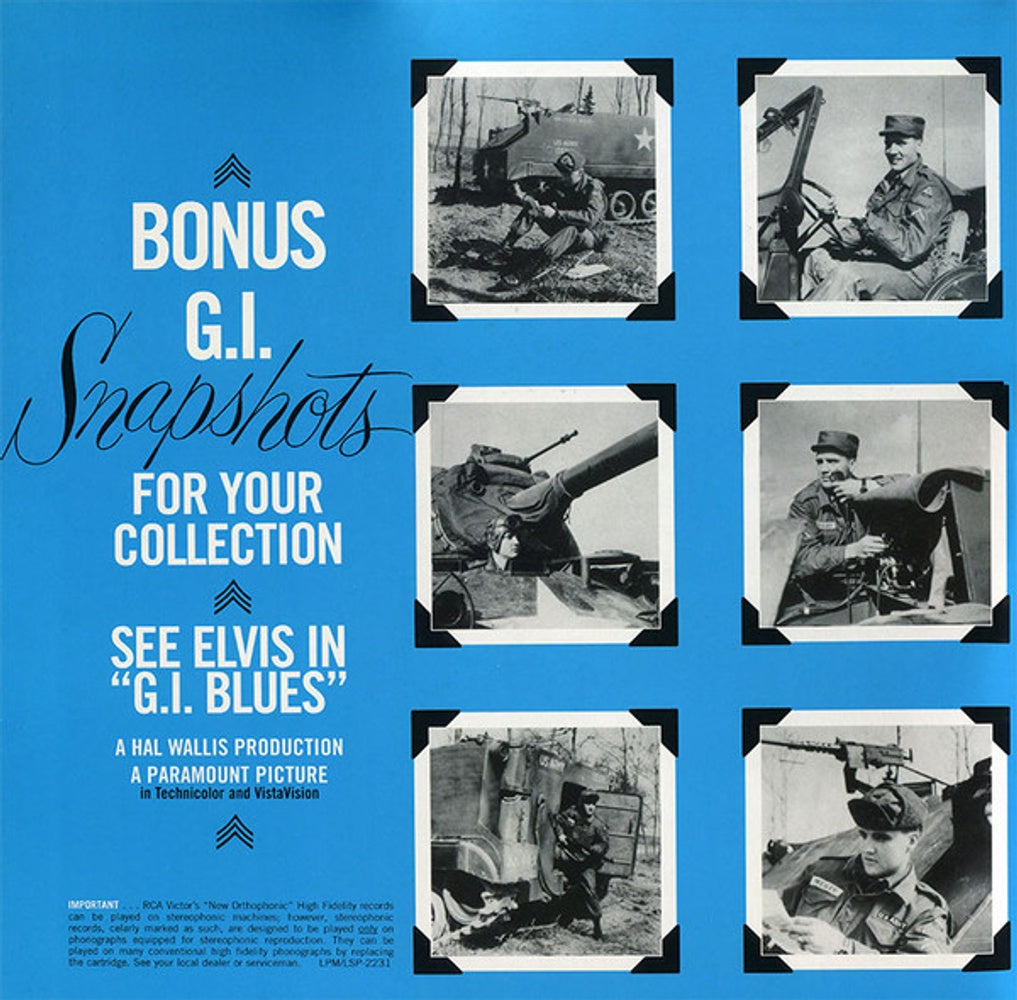 Elvis Presley – Elvis Is Back! (LP Vinyl) Vinyl Record