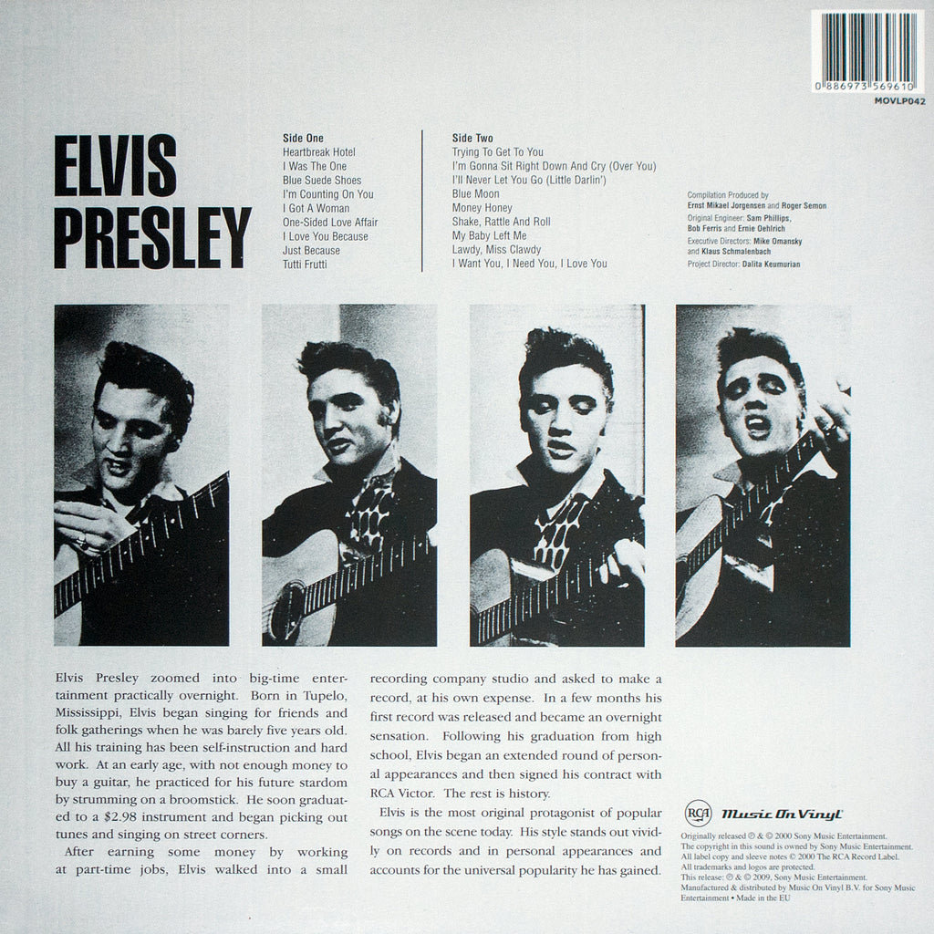 Elvis Presley – Elvis Presley (LP Vinyl) Vinyl Record