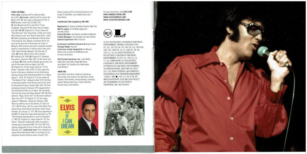 Elvis Presley – I Am An Elvis Fan Music CD