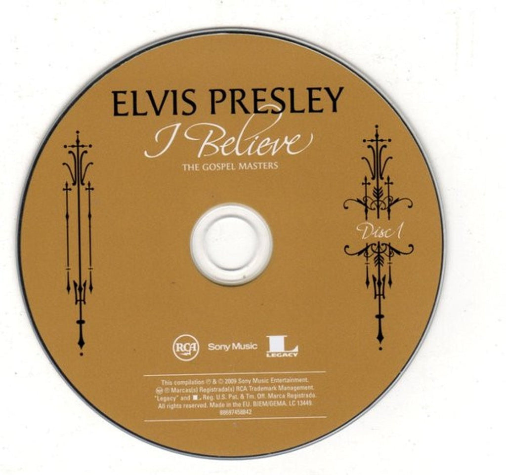Elvis Presley – I Believe: The Gospel Masters (4-CD) Music CD