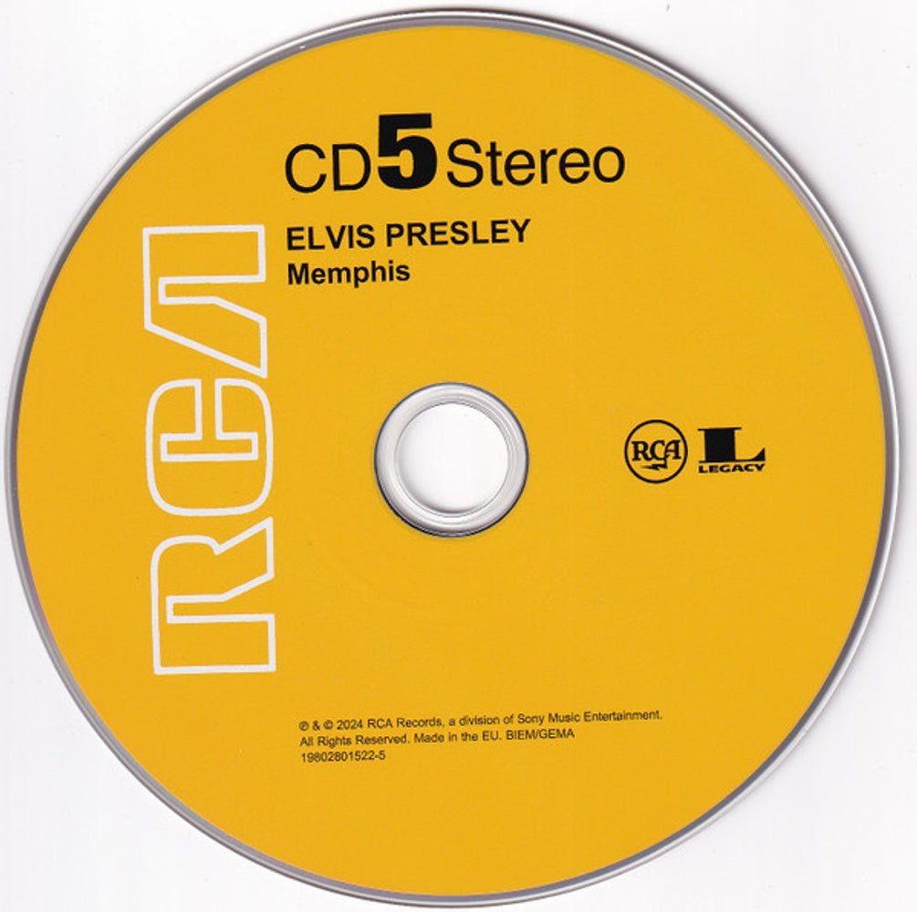 Elvis Presley – Memphis (5-CD) Music CD