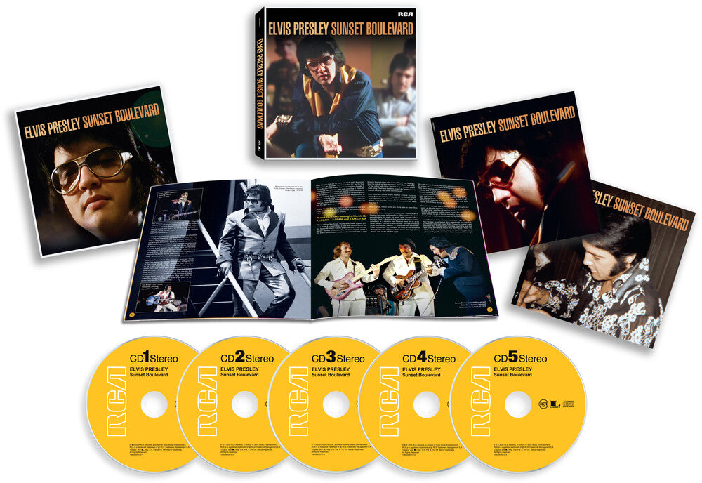 Elvis Presley – Sunset Boulevard (5-CD) Music CD