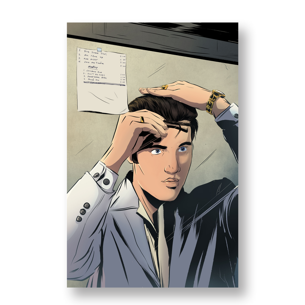 Elvis The Official Graphic Novel Signed Super Deluxe Edition