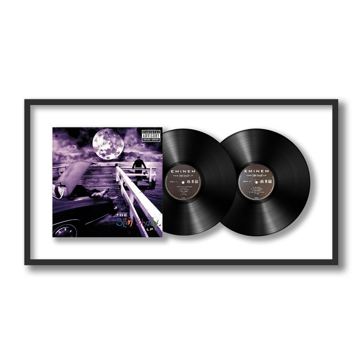 Eminem - The Slim Shady - Framed Vinyl Record