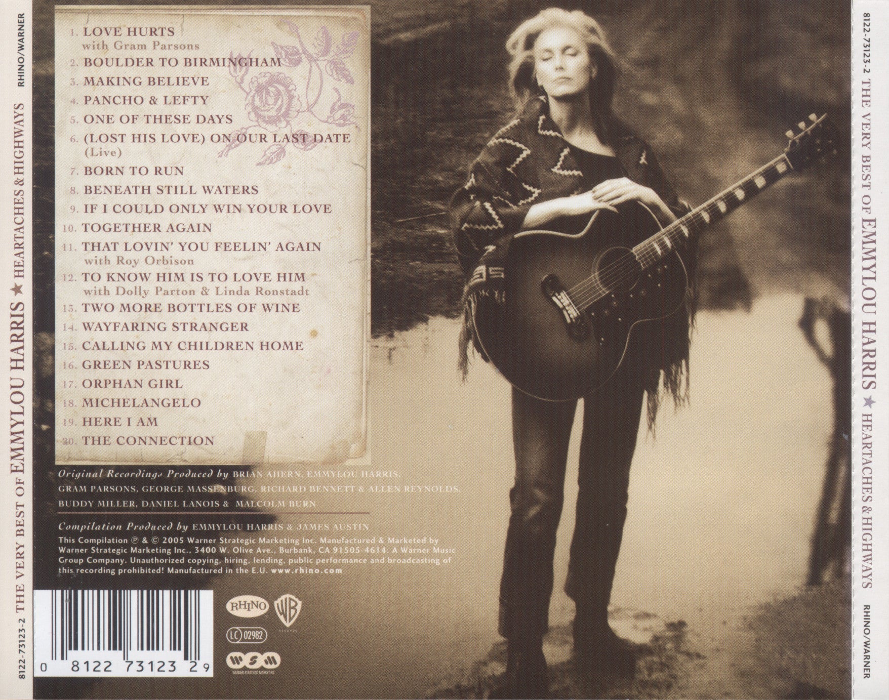 Emmylou Harris – The Very Best Of Emmylou Harris Music CD