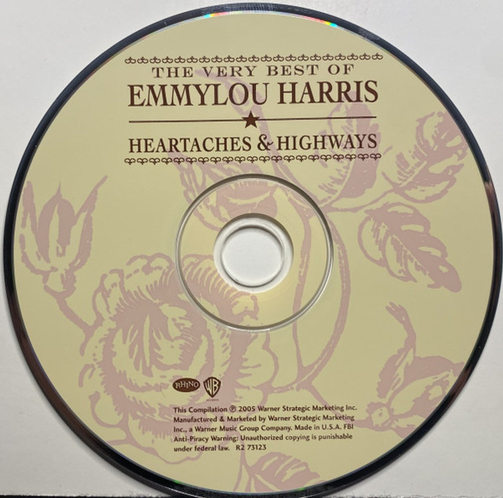 Emmylou Harris – The Very Best Of Emmylou Harris Music CD