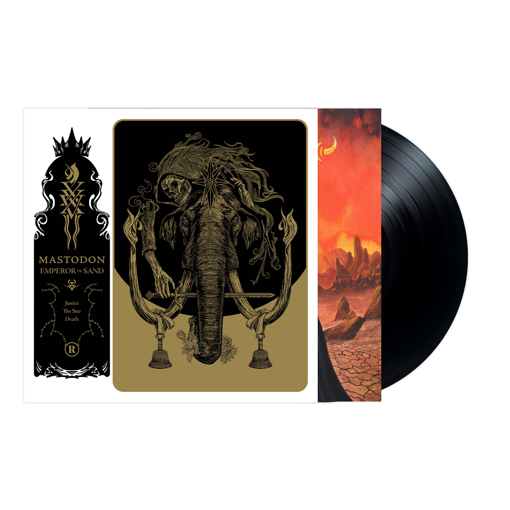 Mastodon - Emperor of Sand 2-LP (Black Vinyl) + Signed 12" x 12" Paul Romano Print Vinyl Record