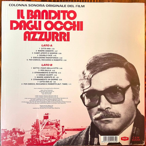 Ennio Morricone – The Blue-Eyed Bandit (LP Vinyl) Vinyl Record