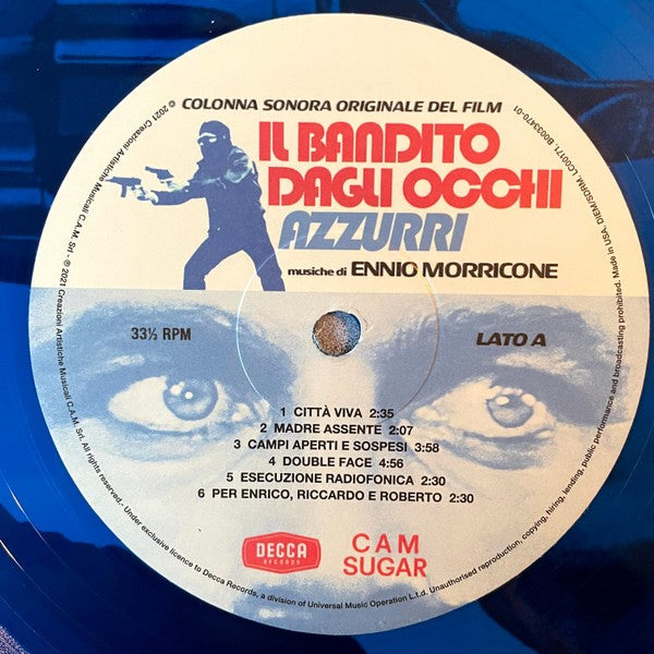 Ennio Morricone – The Blue-Eyed Bandit (LP Vinyl) Vinyl Record
