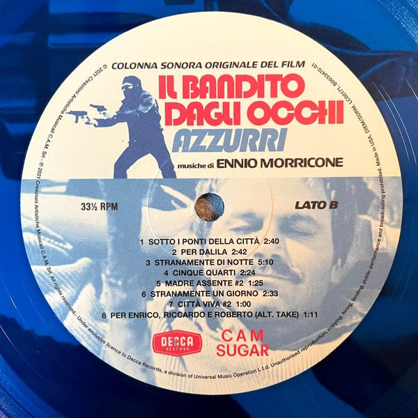 Ennio Morricone – The Blue-Eyed Bandit (LP Vinyl) Vinyl Record