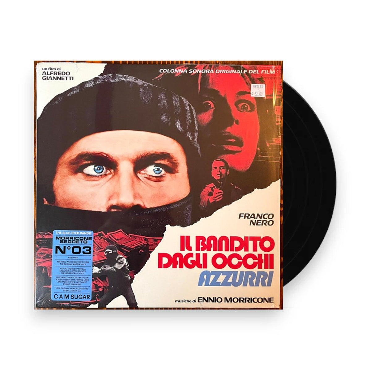 Ennio Morricone – The Blue-Eyed Bandit (LP Vinyl) Vinyl Record