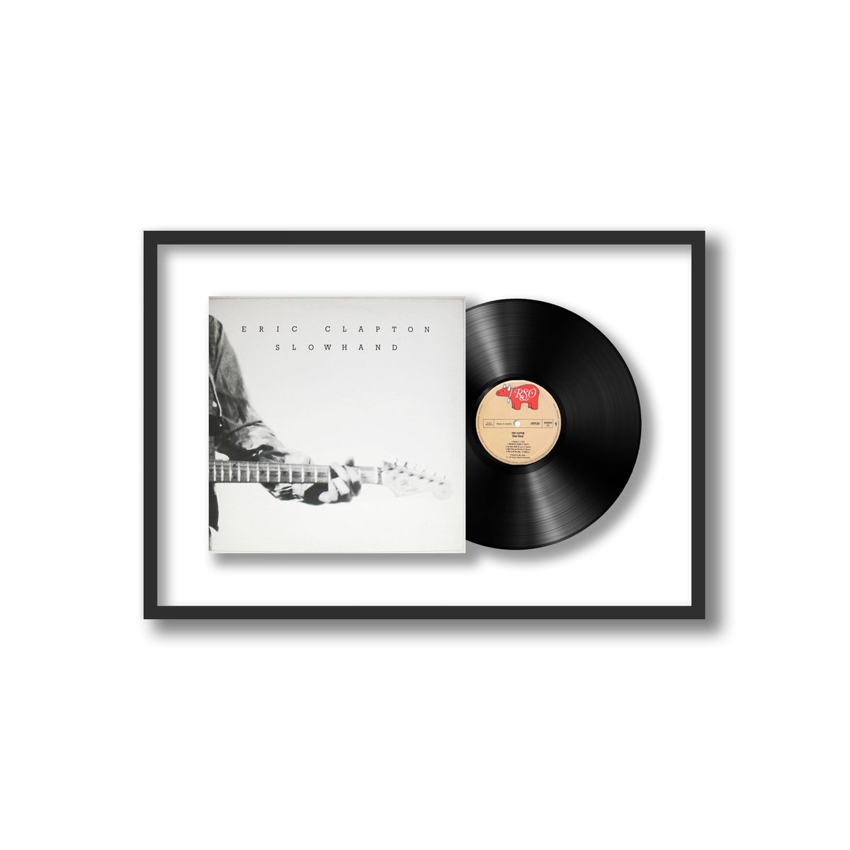Eric Clapton - Slowhand - Framed Vinyl Record