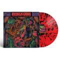Escuela Grind Memory Theater - Neon Coral with Splatter Vinyl LP Vinyl Record