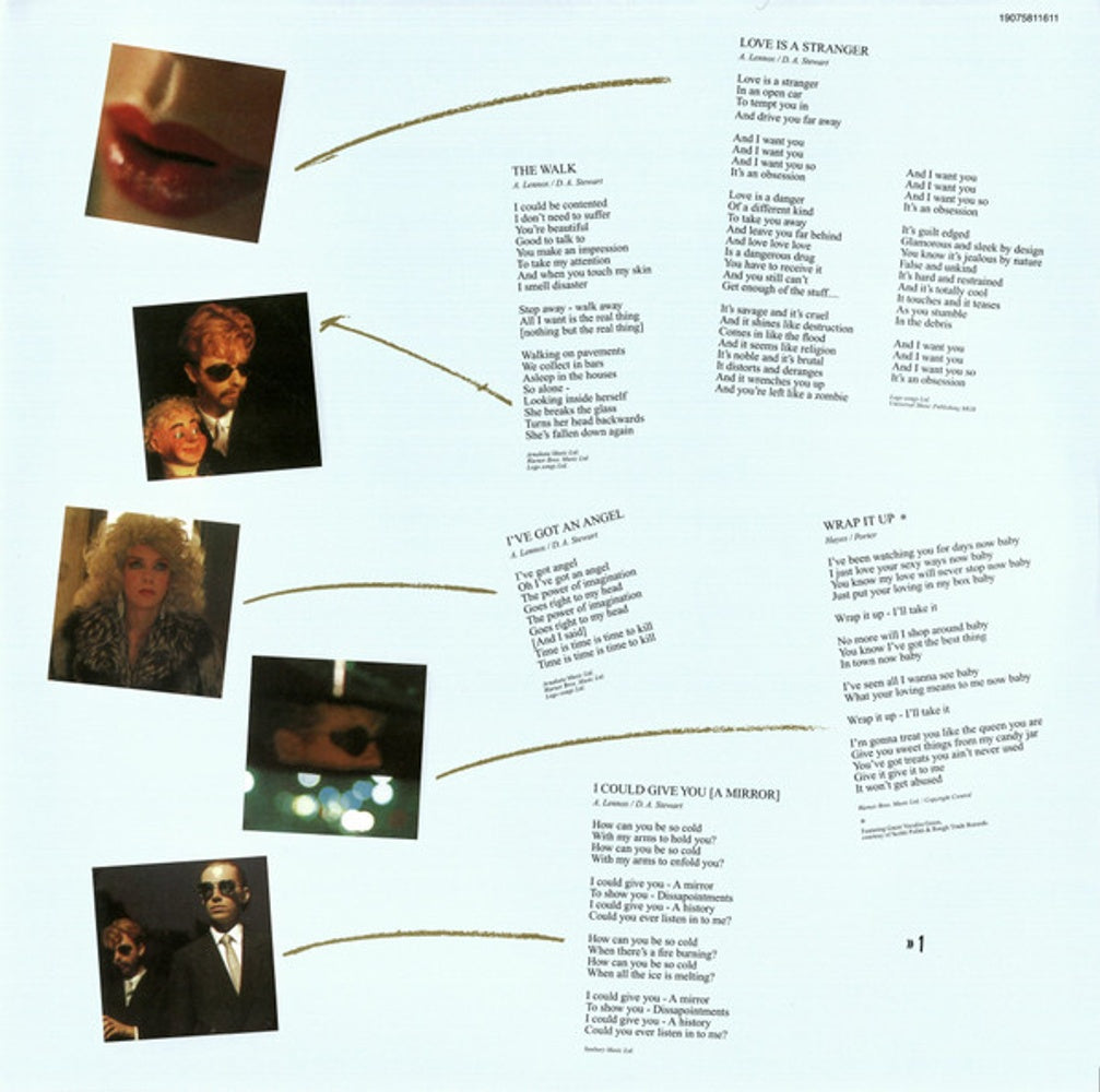 Eurythmics – Sweet Dreams (Are Made Of This) (LP Vinyl) Vinyl Record